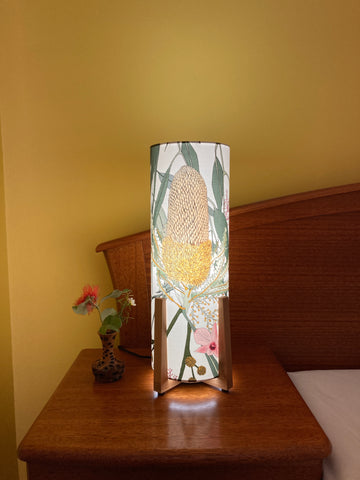Candle Banksia Natural Table Lamp