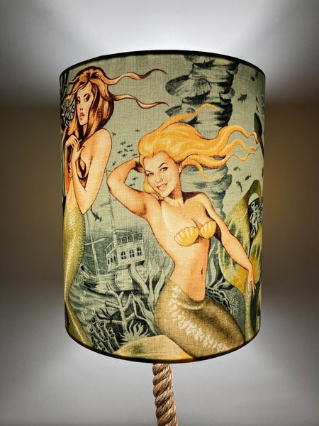 Anchor & Rope Mermaid Table Lamp