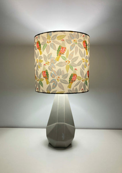 Rainforest Dove Grey Table Lamp
