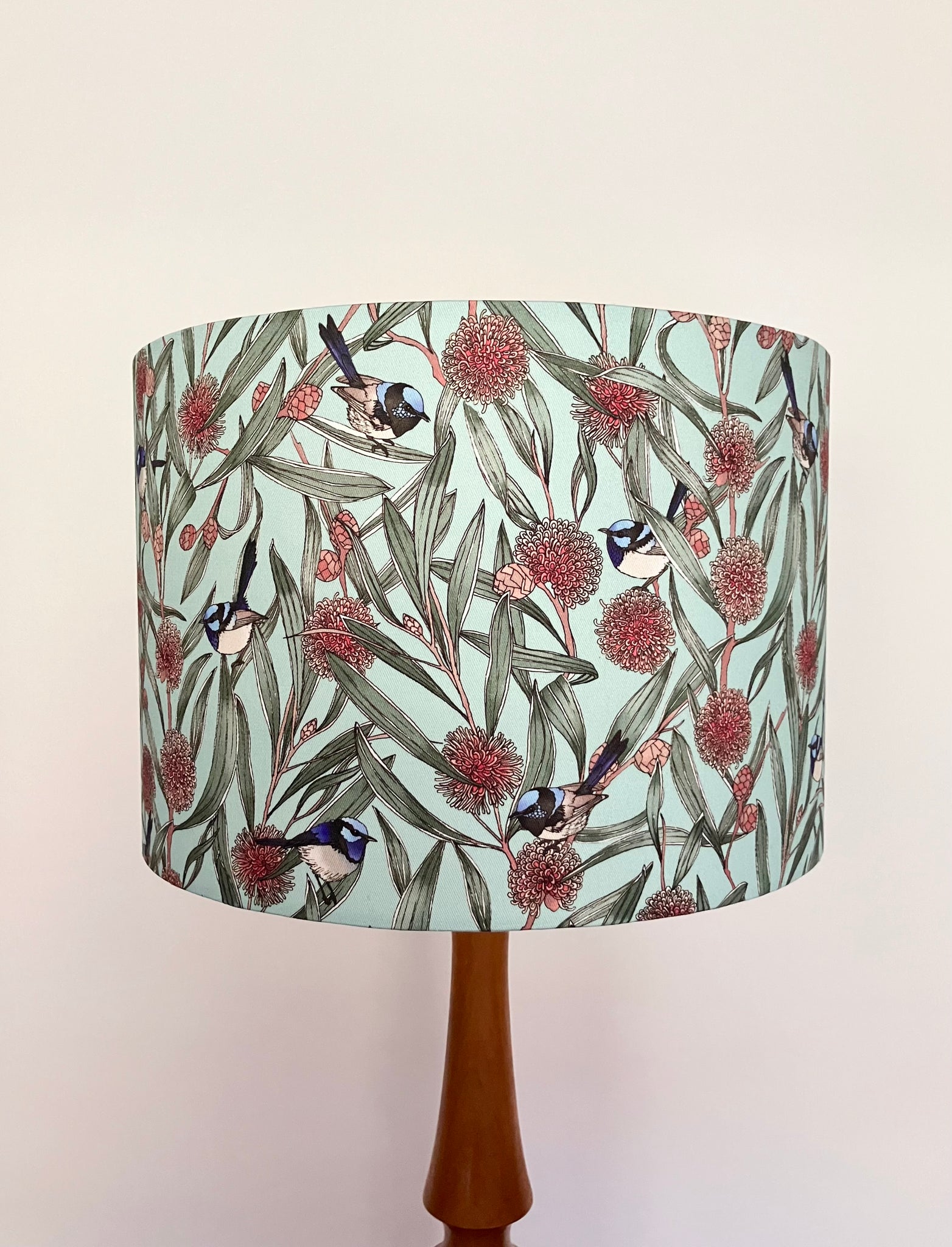 Fairy Wren & Hakea Lampshade