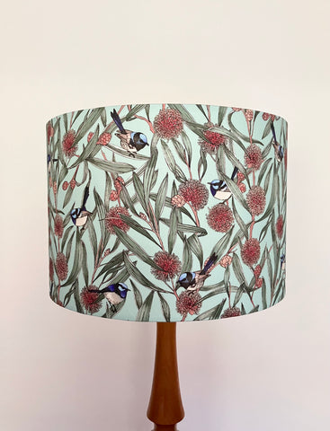 Fairy Wren & Hakea Lampshade
