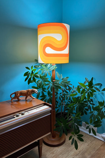 1970’s Triple Wave Lampshade
