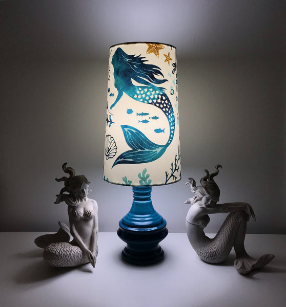 Blue Mermaid Lampshade