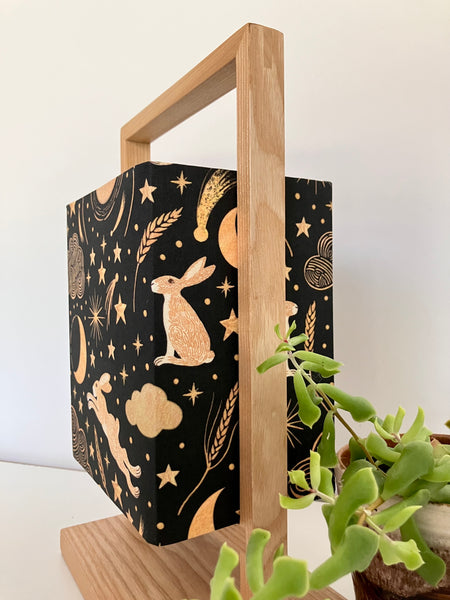 A Boxy Cosmic Rabbit Table Lamp