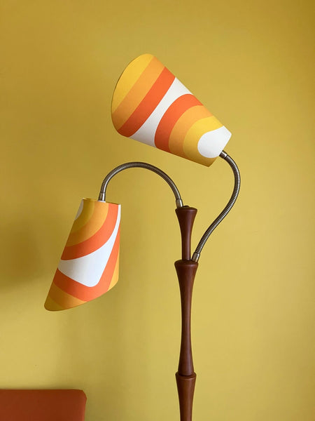 Gooseneck Lampshades - Scuttle Lampshades - MADE TO ORDER