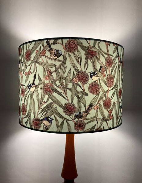 Fairy Wren & Hakea Lampshade