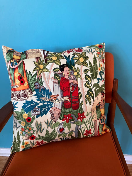 Frida Kahlo Frida’s Garden Cushion Cover