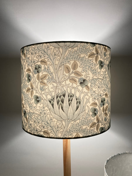 2x William Morris Artichoke Lampshades