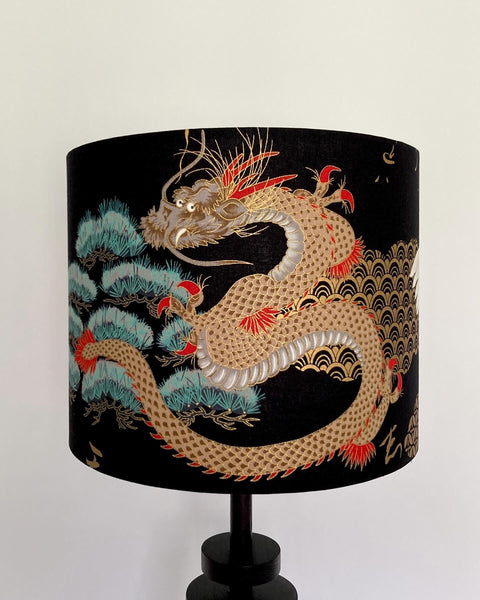 Japanese Dragon Lampshade