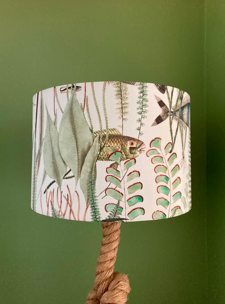 Underwater Fish & Seaweed Lampshade