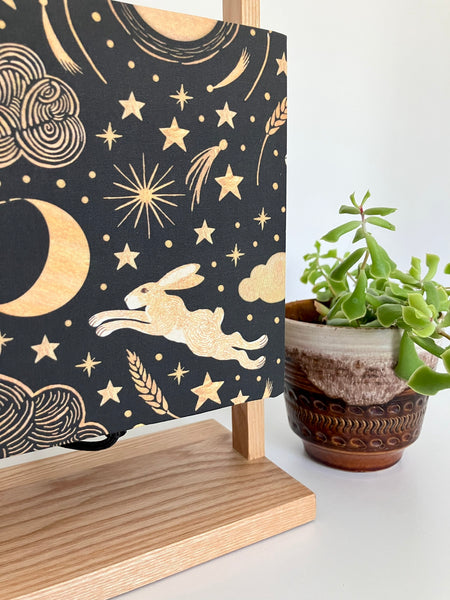 A Boxy Cosmic Rabbit Table Lamp
