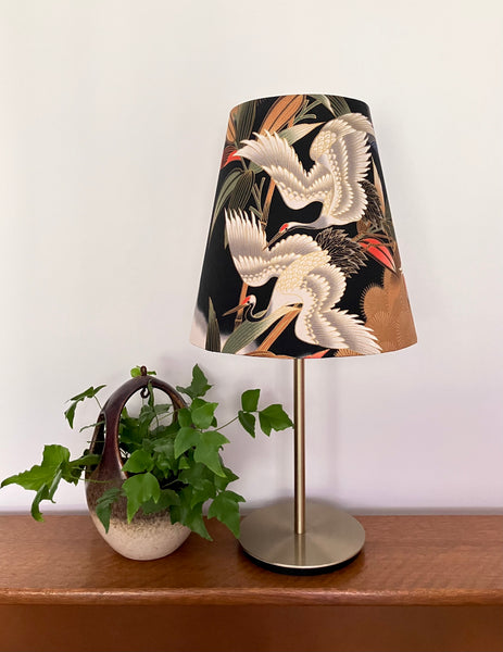 Tapered Japanese Cranes & Bamboo