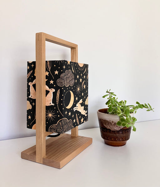 A Boxy Cosmic Rabbit Table Lamp