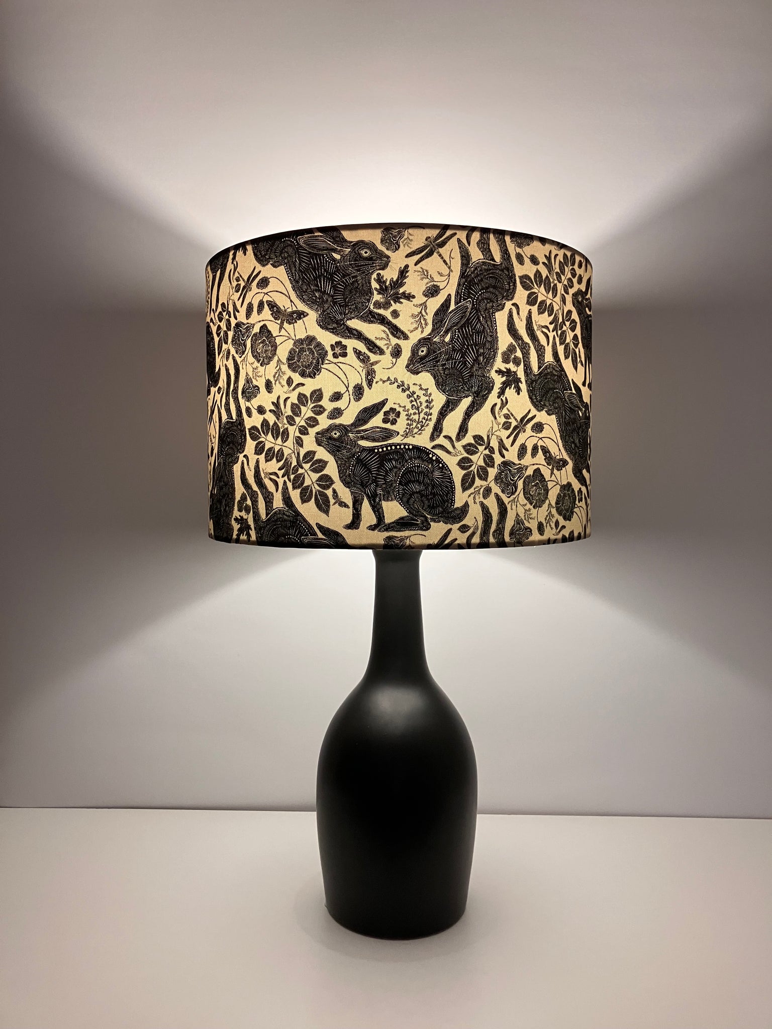 Black Rabbit Lampshade