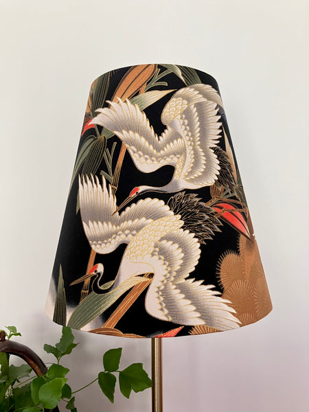 Tapered Japanese Cranes & Bamboo