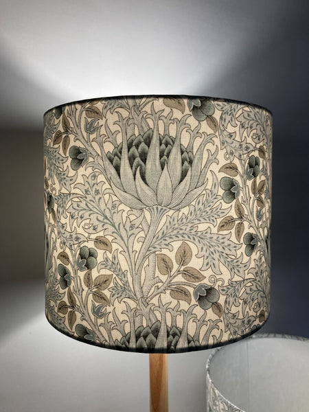 2x William Morris Artichoke Lampshades