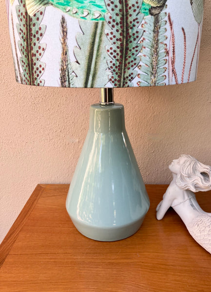 An Underwater Sage Ceramic Table Lamp