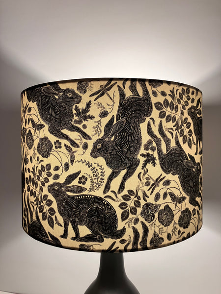 Black Rabbit Lampshade