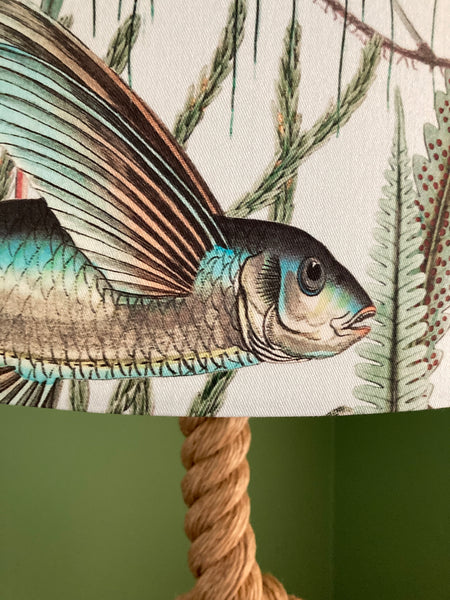 Underwater Fish & Seaweed Lampshade