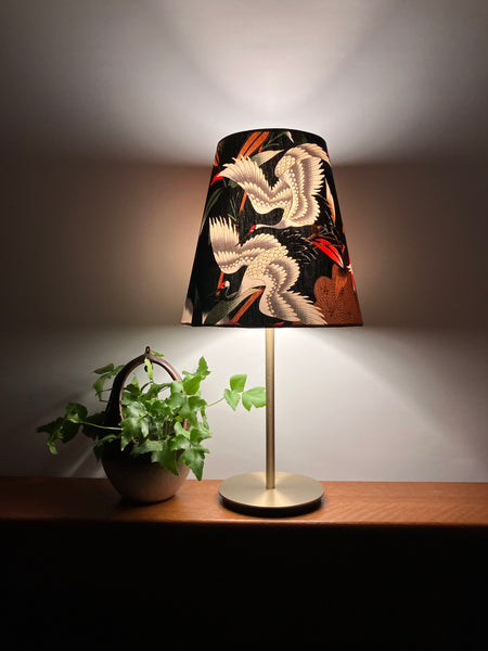 Tapered Japanese Cranes & Bamboo