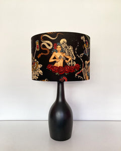 Hot Rod Nightmare Black Lampshade
