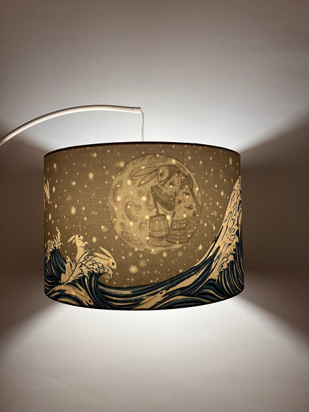 Hare of Inaba Double Sided Lampshade / Light Shade
