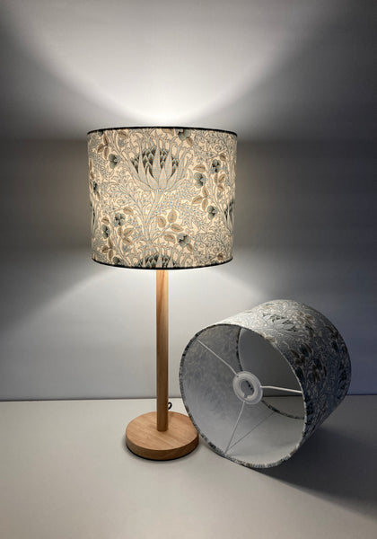 2x William Morris Artichoke Lampshades