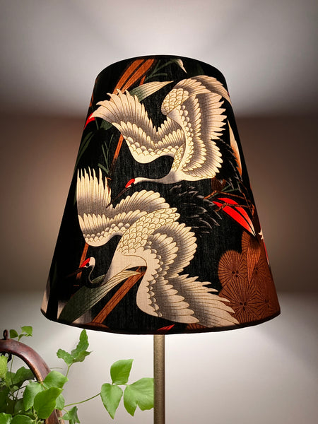 Tapered Japanese Cranes & Bamboo