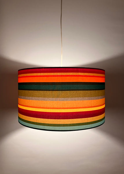 A Colourful Stripes Shade  Lamp / Pendant / Ceiling