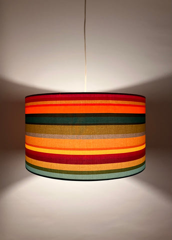 A Colourful Stripes Shade  Lamp / Pendant / Ceiling