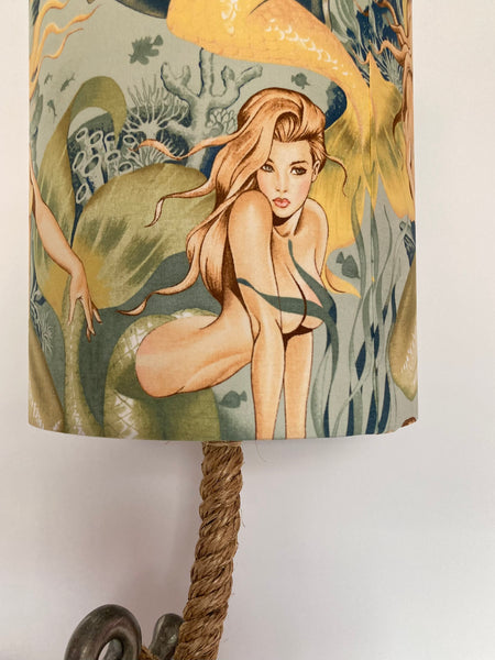 Anchor & Rope Mermaid Table Lamp