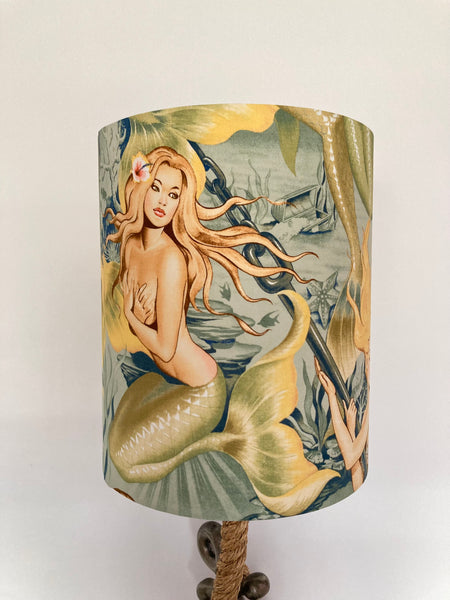 Anchor & Rope Mermaid Table Lamp