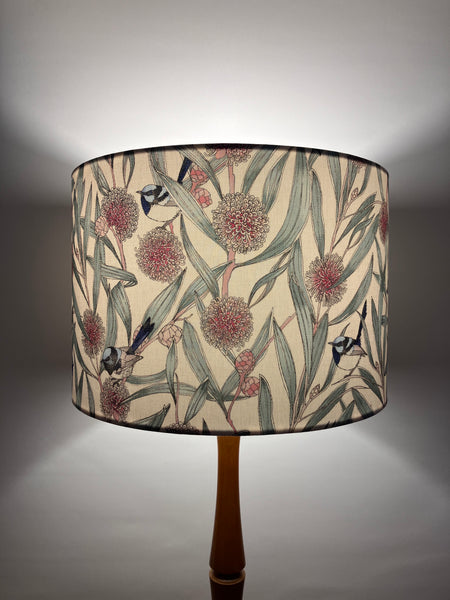 Fairy Wren & Hakea Lampshade