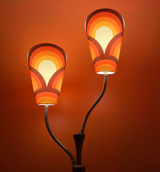 Gooseneck Lampshades - Scuttle Lampshades - MADE TO ORDER
