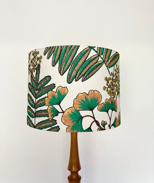 Gingko Leaves - CREAM - Lampshade