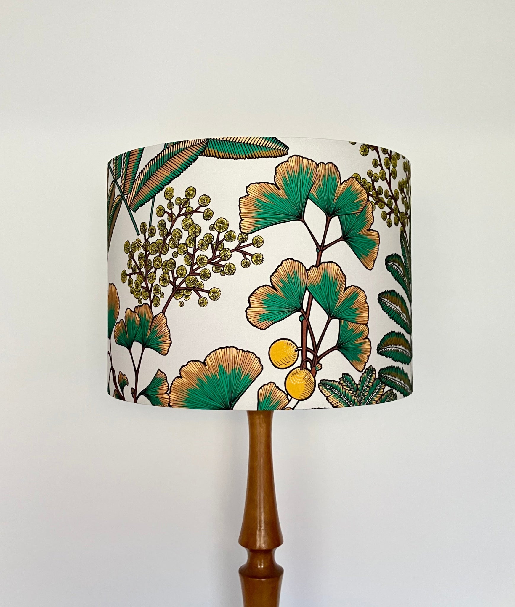 Gingko Leaves - CREAM - Lampshade