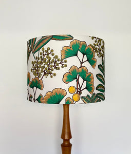 Gingko Leaves - CREAM - Lampshade