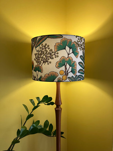 Gingko Leaves - CREAM - Lampshade