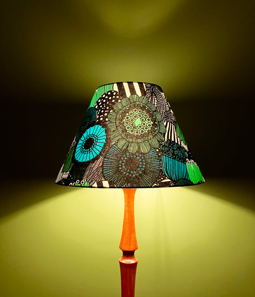 A Marimekko Siirtolapuutarha Tapered Lampshade