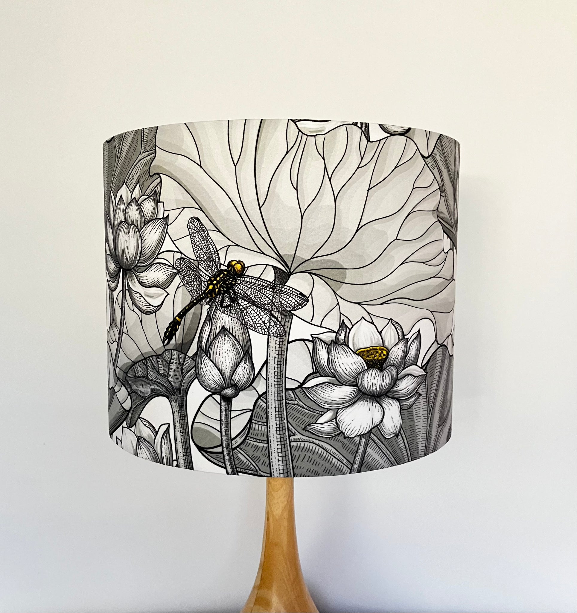 Golden Dragonfly Lampshade