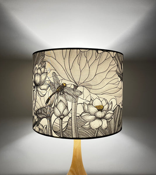 Golden Dragonfly Lampshade
