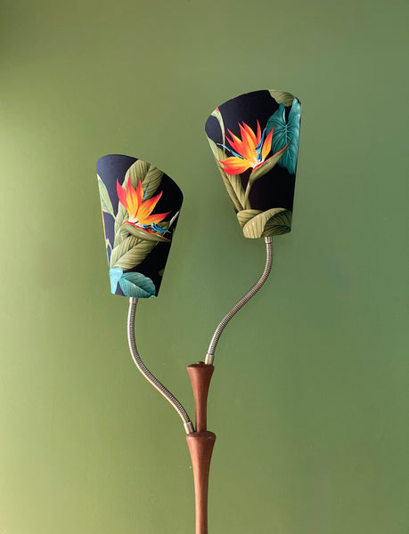 Gooseneck Lampshades - Scuttle Lampshades - MADE TO ORDER