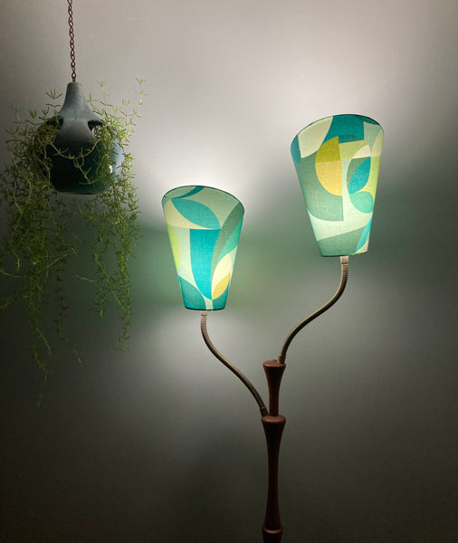 Gooseneck Lampshades - Scuttle Lampshades - MADE TO ORDER