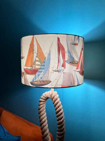 Sailboat Lampshade | Nautical Lamp Shade