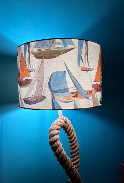Sailboat Lampshade | Nautical Lamp Shade