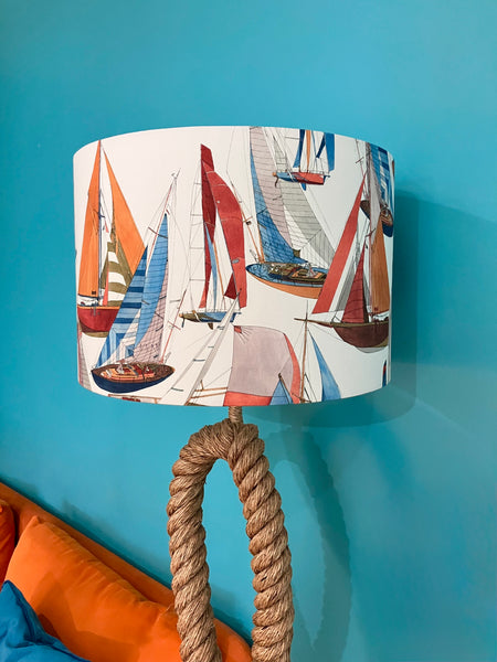 Sailboat Lampshade | Nautical Lamp Shade