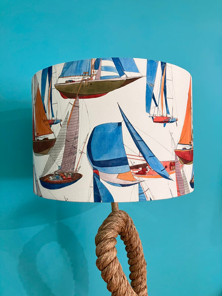 Sailboat Lampshade | Nautical Lamp Shade