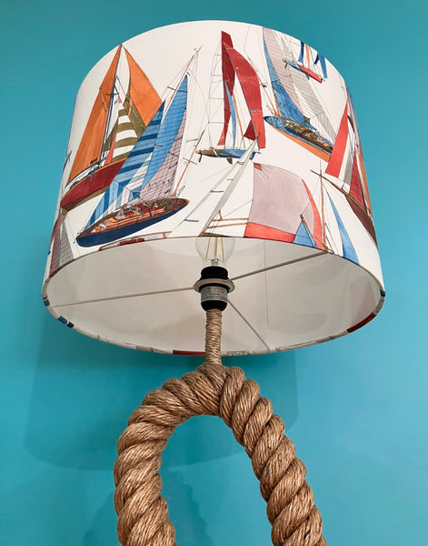 Sailboat Lampshade | Nautical Lamp Shade