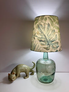 Pastel Leafy Tapered Lampshade