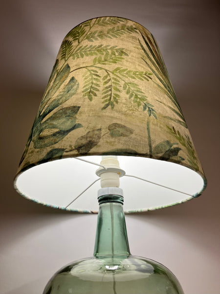 Pastel Leafy Tapered Lampshade